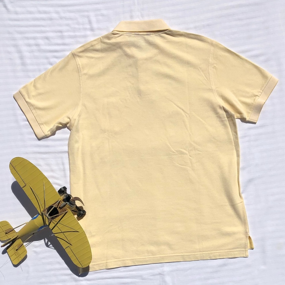 IZOD Yellow Short Sleeve Polo NWT - Picture 5 of 7